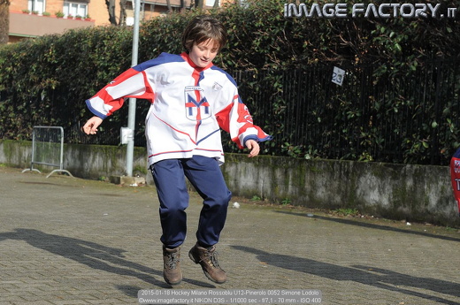 2015-01-18 Hockey Milano Rossoblu U12-Pinerolo 0052 Simone Lodolo